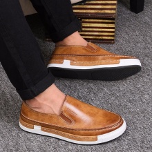 ROCKRIVER潮流时尚真皮休闲男板鞋L5792