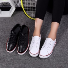 R&B韩版系列时尚简约舒适学生系带小白球鞋R106