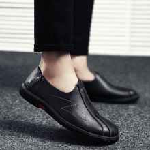 NIANJEEP吉普盾韩版系列时尚套脚透气一脚蹬休闲男鞋